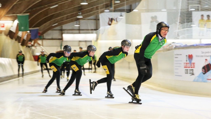 Oproep om te komen schaatsen bij de RIJC te Rijnsburg