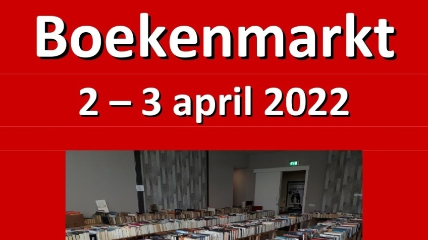 Opbrengst Boekenmarkt Rode Kruis (2 & 3 april) gaat naar Oekraïense vluchtelingen