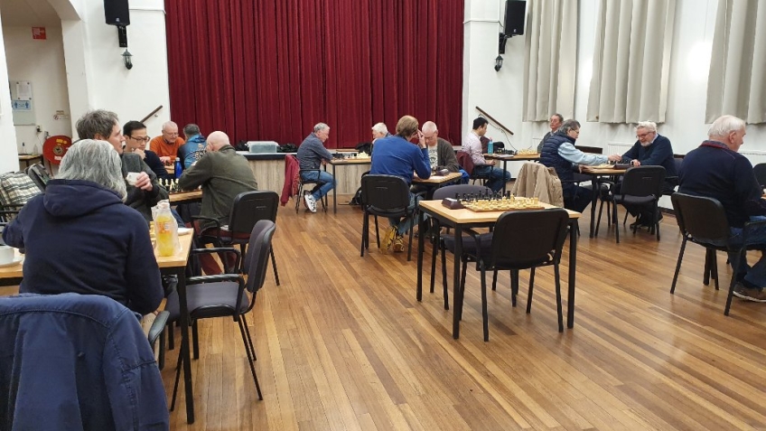 The Chess club in Wassenaar