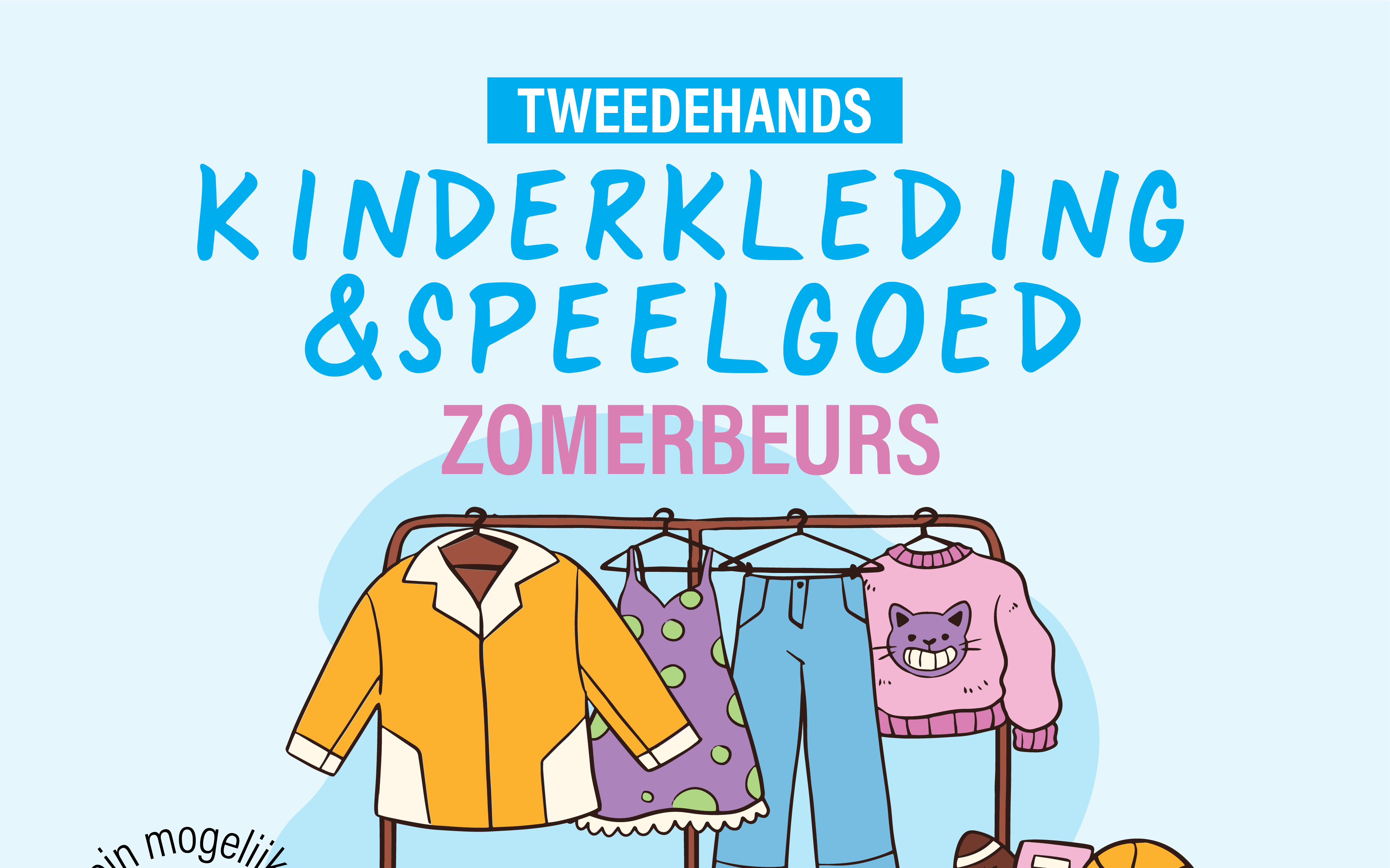 Dè kinderkleding- en speelgoedbeurs van Den Haag e.o. komt eraan!