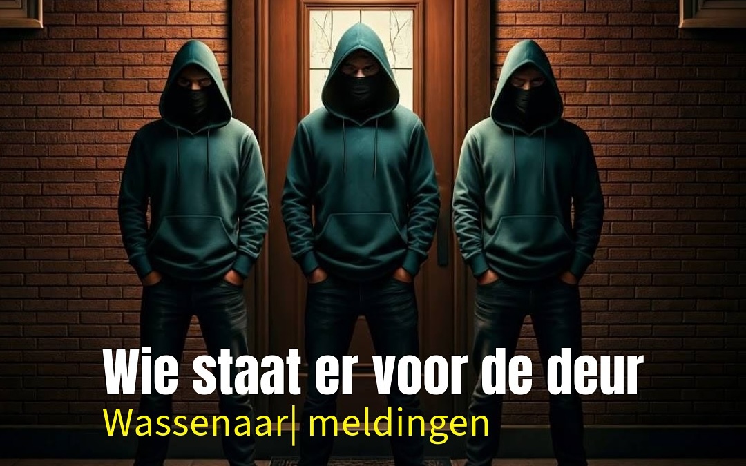 Wie staat er voor de deur?