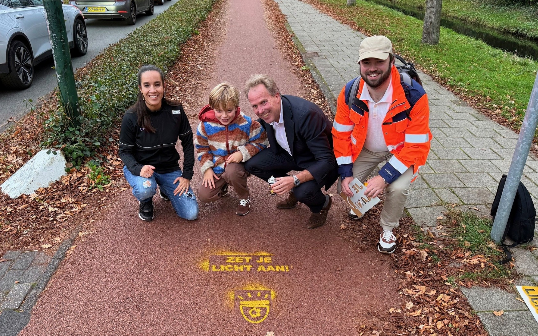 Gemeente vraagt aandacht voor zichtbaarheid; zet je licht aan!