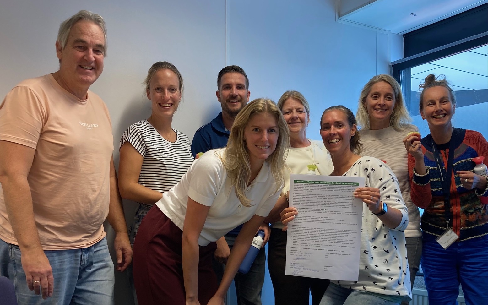 Intentieverklaring getekend, Samen voor een gezonde jeugd in Wassenaar