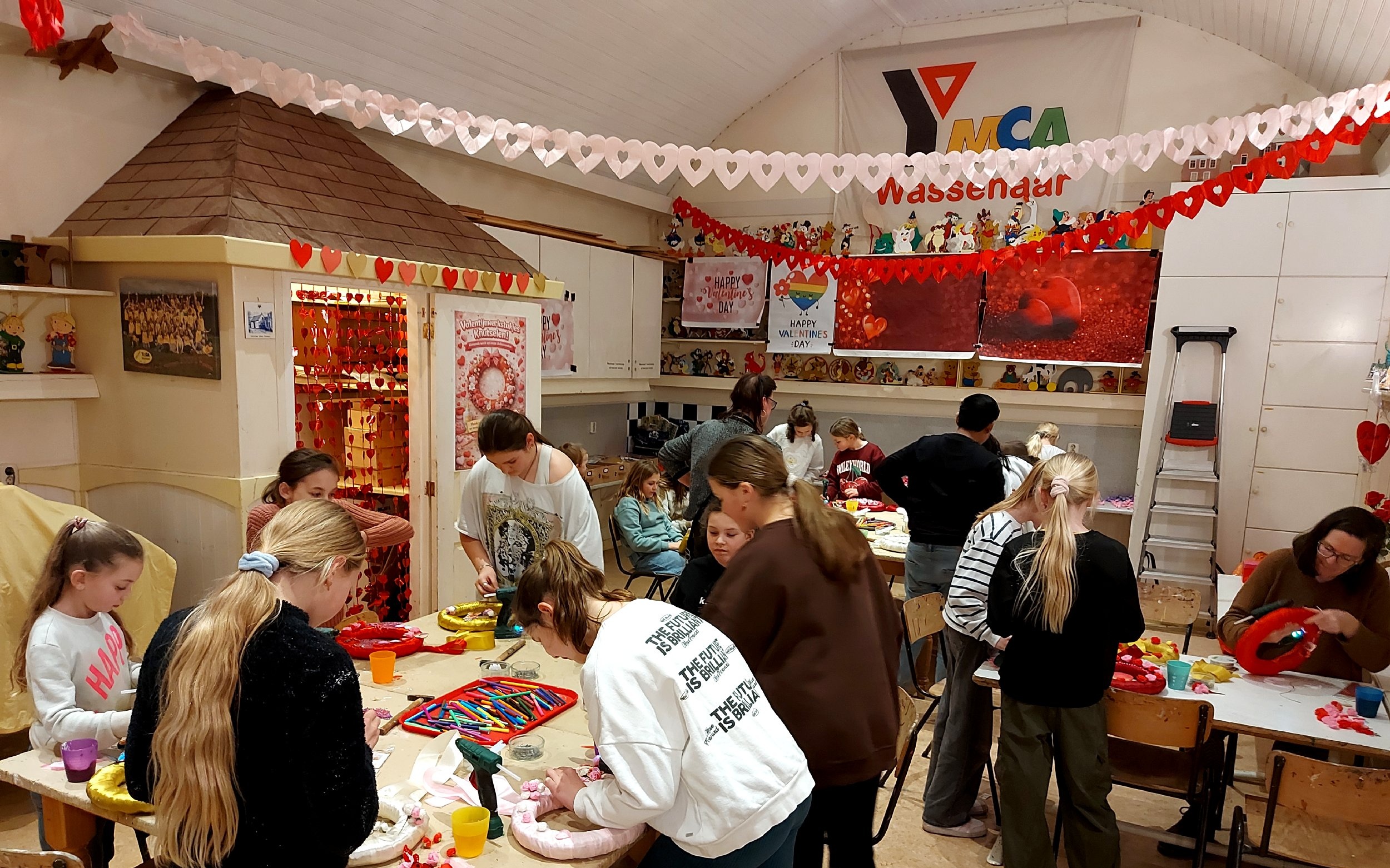 YMCA Wassenaar laat harten spreken tijdens creatieve Valentijnweek