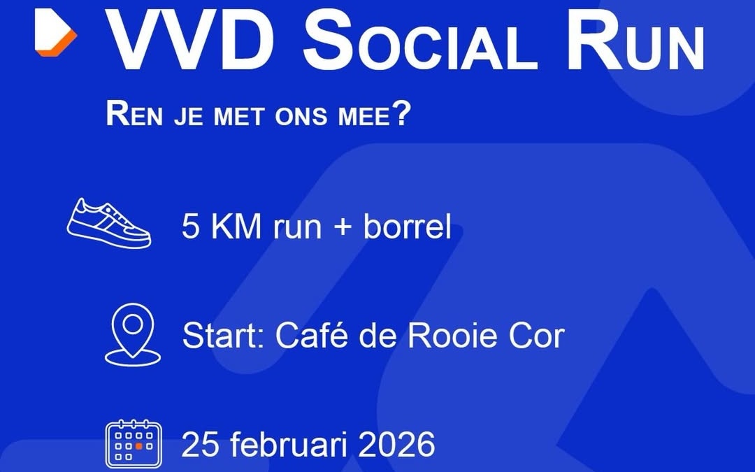 Wassenaarse VVD organiseert Social Run: sport en ontmoeting centraal