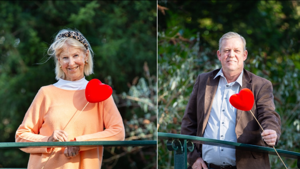 Team HartvoorWassenaar: Nel Westgeest en Berry Vrijburg